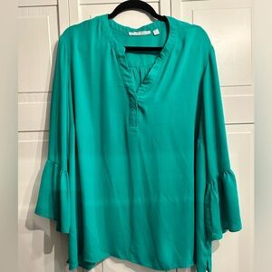 Violet and Claire Womens Plus Size Dress Blouse